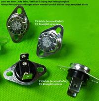 Gambar 150c Bimetal Termostat 150C KSD301 thermostat suhu 150derajat 150 C 250v 10a derajat seperti fuse fused relay breaker sekering sekring dari s3.satria secure safe undefined 4 Tokopedia