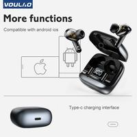 Gambar TWS Headset Bluetooth VOULAO VL5 LED Wireless Earphone Bass Original - VL5-Hitam dari VOULAO Official Store undefined 4 Tokopedia