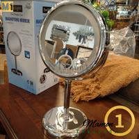 Gambar CERMIN RIAS MAGNIFYING MIRROR (5X) 18CM CHROME KACA MAKE UP RING LIGHT dari Mamon1 undefined 1 Tokopedia