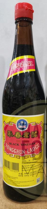 Gambar NARCISSUS CUKA HITAM 640 ML/ BLACK VINEGAR/ YONGCHUN LAO GU/ YONG GHUN dari happy food mart undefined 2 Tokopedia