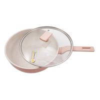 Gambar Wajan Stein Wokpan Steincookware Wok Glow Pan Stain Cookware Glowpan Marble Teplon Kitchenware dari Palapa Home undefined 5 Tokopedia