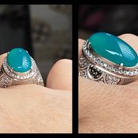 Gambar cincin batu permata bacan indonesia with ring perak mardani bacan supe dari pacific spot jakarta undefined 4 Tokopedia