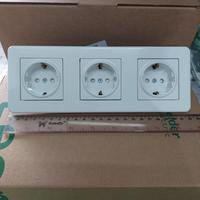 Gambar Leona Stop Kontak schucko 3 gang Schneider - Ada Pengaman dari GUDANGELECTRIC undefined 1 Tokopedia