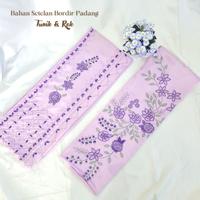 Gambar Handmade Bahan Kain Silk Premium Setelan Padang Bordir Manual - 001 dari Pusat Bordir Tasikmalaya undefined 2 Tokopedia