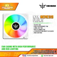 Gambar FAN CASING NYK NEMESIS FLOWS WHITE - 120mm Single Pack RGB dari Techno Computer Bali undefined 1 Tokopedia