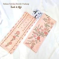 Gambar Handmade Bahan Kain Silk Premium Setelan Padang Bordir Manual - 001 dari Pusat Bordir Tasikmalaya undefined 4 Tokopedia