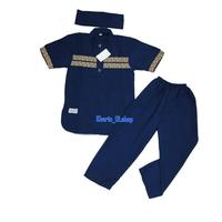 Gambar Kharin Olshop Baju anak laki setelan koko anak usia 1-12 tahun warna - Navy, 1-2 tahun dari vitamilk13 undefined 3 Tokopedia