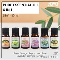 Gambar ESSENTIAL OIL DIFFUSER AROMATHERAPY PAKET MINYAK WANGI GIFT 6 IN 1 dari COORDINATE Official undefined 1 Tokopedia