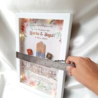 Gambar BINGKAI MAHAR NIKAH POP-UP MAHARKU Ukuran 32 x 22 cm ANTI PECAH - Al Furqan, LAMPU dari Maharku_NEW undefined 3 Tokopedia