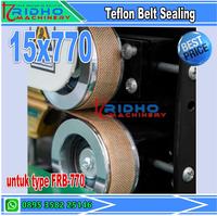 Gambar Teflon belt 15x770 / Pita Sealer Untuk Continuous Band Sealer FRB 770 dari RIDHO MACHINERY undefined 3 Tokopedia