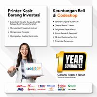 Gambar thermal printer CODESHOP CM-T58 printer kasir Support Mokapos, qasir, - Biru dari Codeshop Surabaya Barat undefined 5 Tokopedia