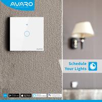 Gambar AVARO Smart Wall Switch Saklar Lampu Touch WiFi - EU White - 1 GANG dari Avarobotic undefined 3 Tokopedia