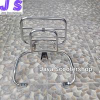 Gambar Backrack Uwinfly T3 Super - chroome dari Java Scooters Kebumen undefined 4 Tokopedia