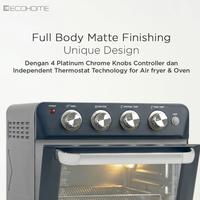 Gambar Ecohome Cubic Air Fryer Oven Low Watt EAF-888 Less Oil Original - Aqua Marine dari Xtive Electronic undefined 4 Tokopedia