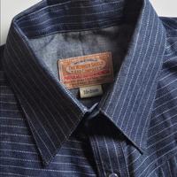 Gambar WHS 11 - 7oz Indigo Wabash Western Shirt - XS dari The Worker Shield & Co. undefined 3 Tokopedia