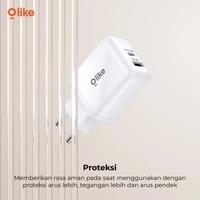 Gambar Olike C401 Adapter Charger Qualcomm Quick Charge 3.0 USB & Type C Port dari Semesta Jaya Computer undefined 5 Tokopedia