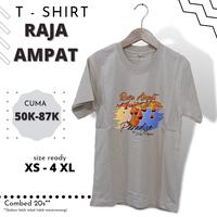 Gambar Kaos Sablon Printing Raja Ampat Paradise Murah Unik Harga Grosir - WrnaLain Chat Y, S dari Kaos Jaya7 undefined 1 Tokopedia