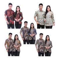 Gambar Kemeja Wanita Pria Couple Batik Modern Hem Kemeja Batik Wanita Seragam - ALFA, WANITA L dari ATASAN BATIK COUPLE undefined 1 Tokopedia