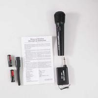 Gambar Mikrofon Profesional 2 in 1 Wireless Wired Tanpa Kabel Mik Wireless dari jadistore undefined 3 Tokopedia