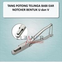 Gambar Tang Potong Telinga Babi Ear Notcher Bentuk U Dan V - TIPE U dari ELEANOR FARM STORE undefined 4 Tokopedia