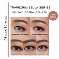 Gambar SOFTLENS TRAPEZIUM BELLA dia 14.5mm - NORMAL/MINUS - BELLA HAZEL, MINUS dari MMSOFTLENS undefined 1 Tokopedia