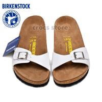 Gambar SANDAL BIRKENSTOCK MADRID BIRKO FLOR ORIGINAL - Navy, 36 dari Crocs Store Ind undefined 1 Tokopedia