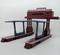 Gambar Mainan Miniatur Jembatan Stasiun Kereta Api Skala 1:87 HO dari Apeh Kids Store undefined 4 Tokopedia