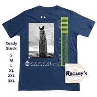 Gambar Kaos Streetwear Tanjung Selor Baju Distro Ibukota Daerah Indonesia - Biru, XXL dari abgarys undefined 3 Tokopedia