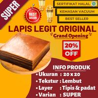 Gambar Kue Lapis Legit Wisman Original 20x20 SUPER Halal / AGEN LAPIS LEGIT - Kotak Standard dari Agen Lapis Legit undefined 1 Tokopedia