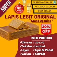 Gambar Kue Lapis Legit Wisman Original 20x10 SUPER Halal AGEN LAPIS LEGIT dari Agen Lapis Legit undefined 1 Tokopedia