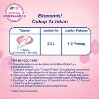 Gambar Attack Batik Care Botol + Pouch - Deterjen Cair dari KAO Indonesia undefined 5 Tokopedia