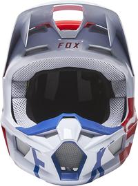 Gambar HELM FOX V1 CORE SKEW - RED WHITE BLUE dari GarageMx Store undefined 5 Tokopedia