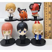 Gambar action figure chainsaw man denji power pochita topper cake mainan - 6pcs / 5-7cm B dari kado mart5 undefined 4 Tokopedia