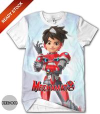 Gambar Kaos Mechamato DEWASA 3D Baju Anak Kartun TV Animasi #REG-R18 - Merah, No.0 (0-1 thn) dari Kaos Printing 3D undefined 5 Tokopedia