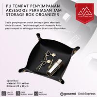 Gambar PU TEMPAT PENYIMPANAN AKSESORIS PERHIASAN JAM STORAGE BOX ORGANIZER dari Toso Mart undefined 1 Tokopedia