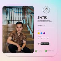 Gambar Kemeja Batik Pria Lengan pendek bahan premium modern fit, Termurah!!! - M dari Pelajarbijak undefined 5 Tokopedia