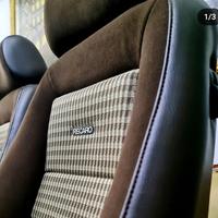 Gambar Kain Jok Mobil Tartan coklat muda dari estimo original undefined 2 Tokopedia