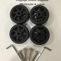 Gambar 4 pcs roda koper replacement 50 mm muraahh dari Thor Shops undefined 5 Tokopedia