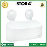 Gambar Stora Rak Dinding Kamar Mandi - Putih / rak kamar mandi dinding dari Homedecor Bandung undefined 1 Tokopedia
