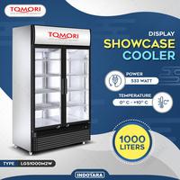 Gambar Lemari Pendingin Showcase Cooler Display Tomori LGS1000M2W dari PT. Indotara Persada undefined 1 Tokopedia