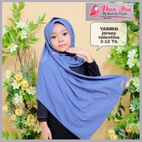 Gambar Jilbab anak doa ibu Yasmin pasmina selendang instan jersey valentin - mustard dari AIZA HIJAB_NEW undefined 2 Tokopedia