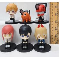 Gambar action figure chainsaw man denji power pochita topper cake mainan - 6pcs / 5-7cm B dari kado mart5 undefined 3 Tokopedia