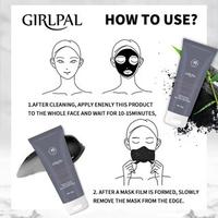 Gambar GIRLPAL Charcoal Blackhead Remover Mask 100g Peel Off Masker Wajah - P dari hellowbestie3 undefined 3 Tokopedia