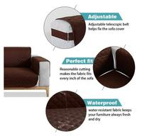 Gambar Quilted Waterproof Sofa Slipcover 190x196 Cm - Pelindung Sofa Anti Air dari nagapuspabaru undefined 2 Tokopedia