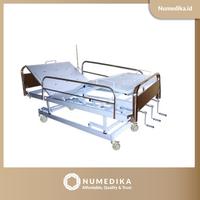 Gambar Tempat Tidur Pasien 3 Engkol MIRAII Tanpa Pengaman Samping MIRAII-011 dari numedika undefined 1 Tokopedia