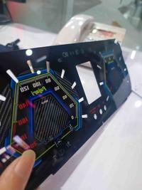 Gambar Custom Panel Speedometer Brio Mobilio Techno Blue dari kaptenmobil undefined 3 Tokopedia