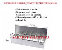 Gambar Condiment Holder / Tempat Bumbu TIPE CMH-6S / CMH 6S / CMH6S dari chitra maju jaya abadi undefined 1 Tokopedia