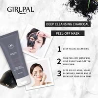 Gambar GIRLPAL Charcoal Blackhead Remover Mask 100g Peel Off Masker Wajah - P dari hellowbestie3 undefined 4 Tokopedia