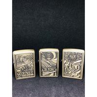 Gambar Korek Api Model Zip Brass Gold Lighter Windproof Embosh 3D Timbul - Gun dari Mug Me Indonesia undefined 1 Tokopedia