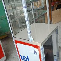 Gambar food display almunium/rak makan/etalase jualan/gerobak dari Kharisma Aluminium undefined 2 Tokopedia